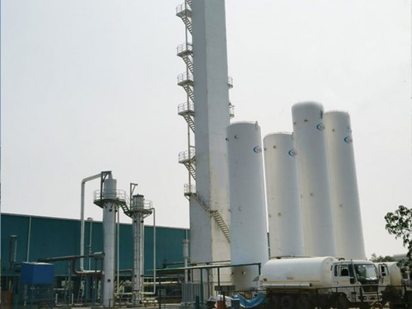 Liquid-air-separation-plant
