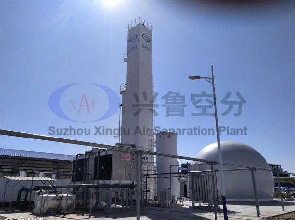 Argon recovery plant